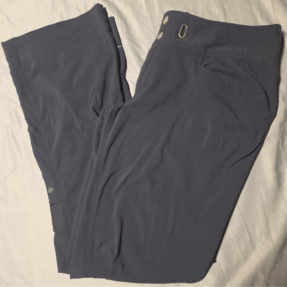 Columbia Women's 10 Regular Black Anytime Outdoor Boot Cut Hiking Pants